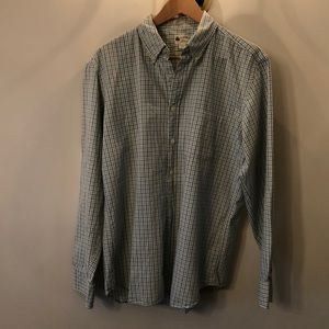 Men’s JCrew tailored fit cotton shirt Sz L